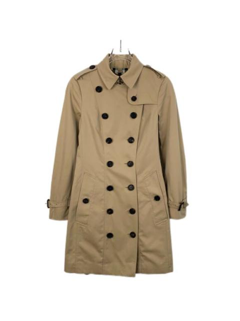 Burberry Burberry Brown Belted Cotton Trench Coat