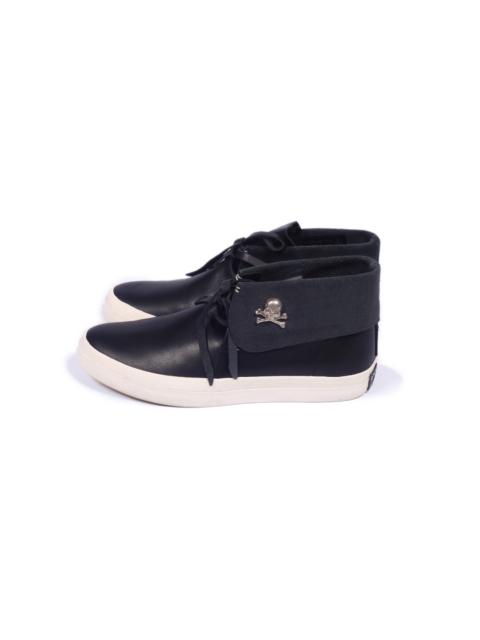 mastermind JAPAN Mastermind Japan x Visvim Flynt Hi Skull Black Sneakers