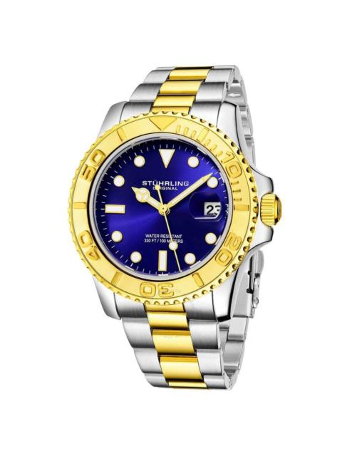 Other Designers Stuhrling Original Aquadiver Blue Dial Men's Watch M15831