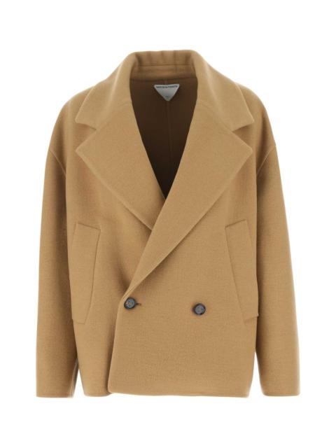 Bottega Veneta Bottega Veneta Women Camel Cashmere Coat