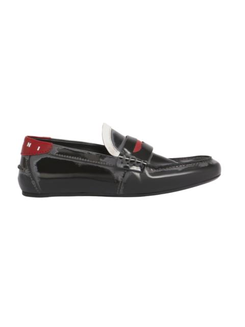 Marni Distressed Moccasin Shoe