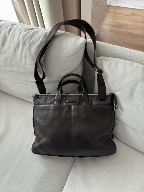 Other Designers Genuine Leather - Piquadro leather notebook office travel bag