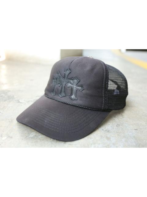 Chrome Hearts Chrome Hearts - Vintage - Cemetery Cross Patch Trucker Cap