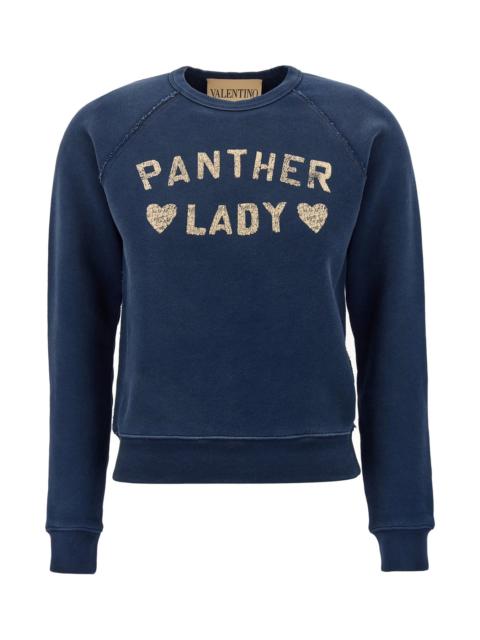 Valentino Valentino Garavani 'Panther Lady' sweatshirt