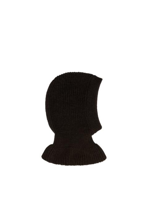 Lemaire Brown Knit Balaclava