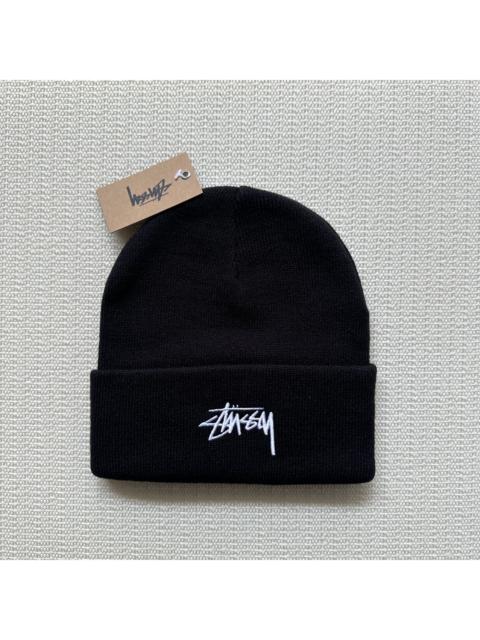 Stüssy Stussy Stock Cuff Beanie Hat / Black