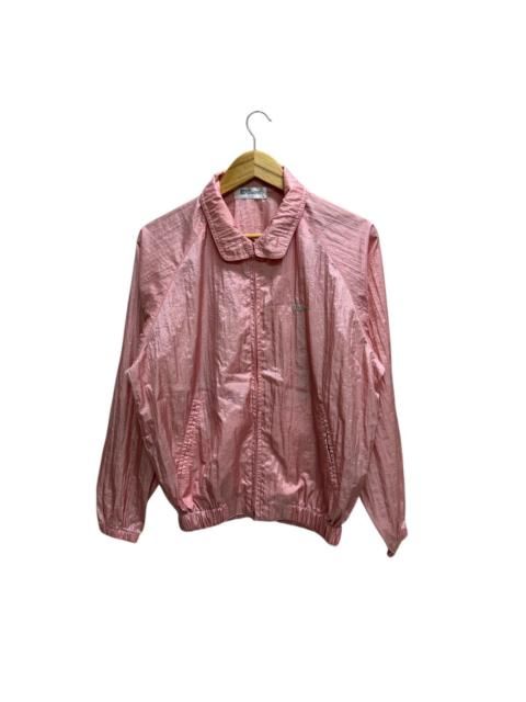 Other Designers Vintage Wilson pink iridescent windbreaker jacket nylon