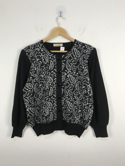 Other Designers Japanese Brand - ELcaddie Nature Motive knit Cardigan #2968