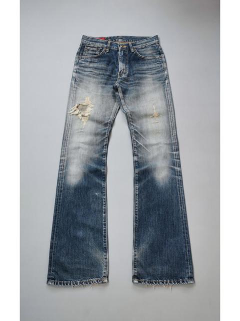 Other Designers Edwin Rebel Bootcut Distressed Denim Jeans