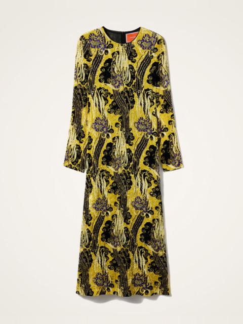 La DoubleJ Long Sleeve Swing Dress