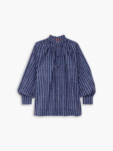 Altuzarra Teresa striped cotton-blend poplin shirt