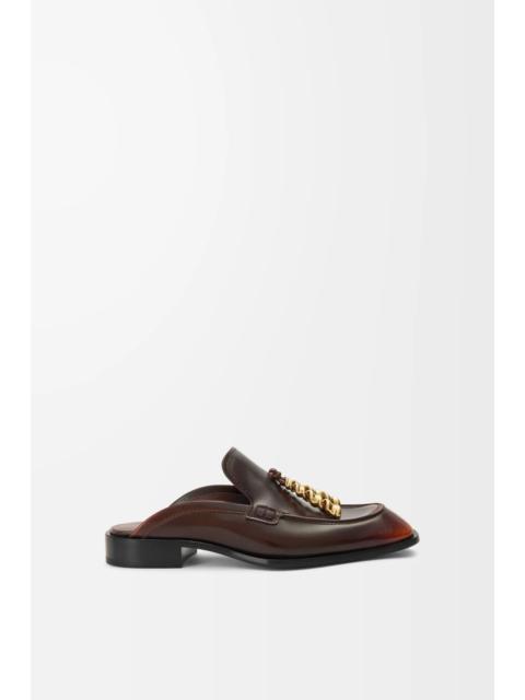 Loewe Loewe Edge Mule Loafers Brown Women
