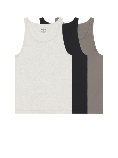 SKIMS Cotton Rib Tank 3-Pack