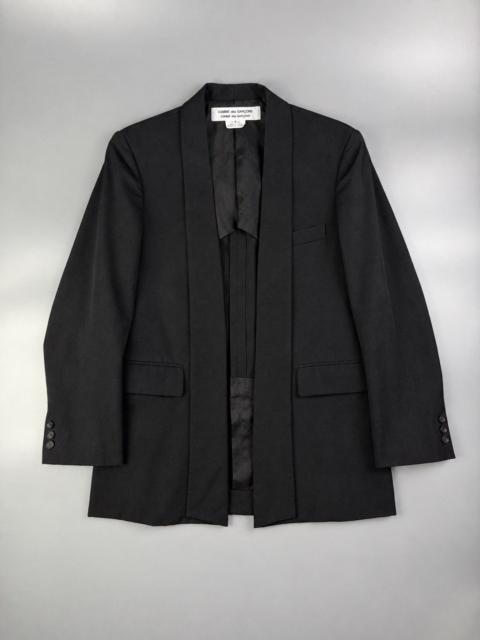 Comme Des Garçons CDG - A/W2020 - Wool Shawl Lapel Open Blazer Jacket