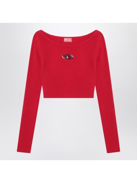 Diesel Diesel Red Top Cropped M-Vera-Ls Women