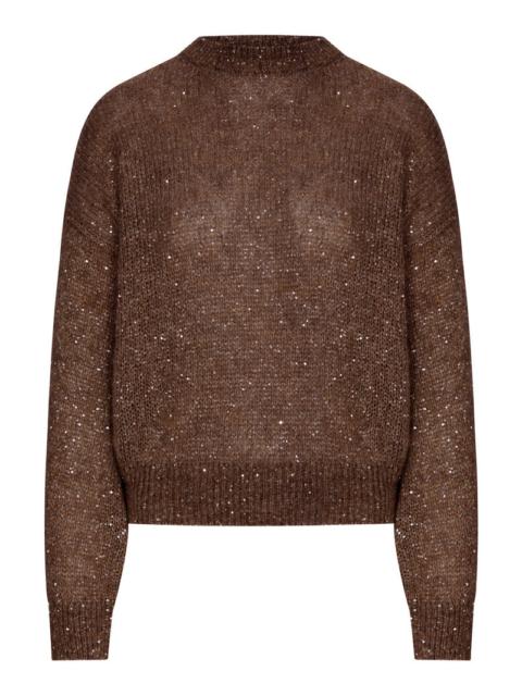 Brunello Cucinelli Brunello Cucinelli Women Lurex Yarn Sweater With Sequins