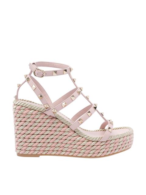 Valentino Garavani Women Rockstud Wedged Sandals
