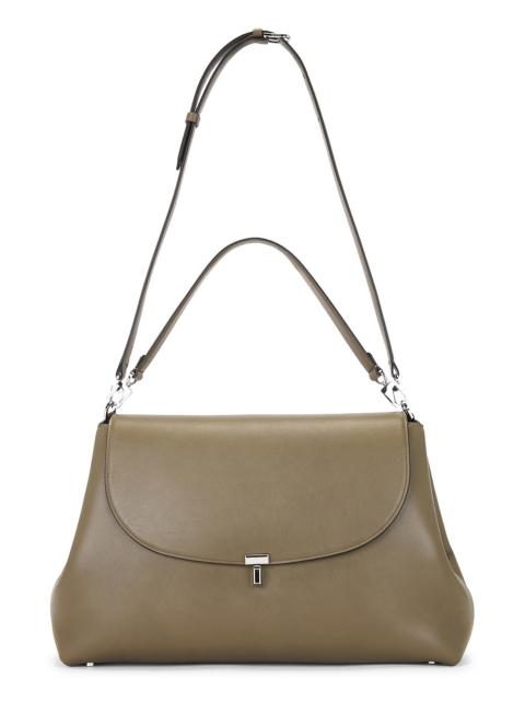 TOTEME T-lock Leather Satchel Bag