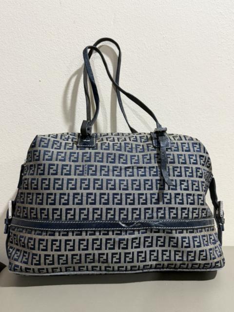 FENDI Authentic Fendi Zucca Monogram Canvas Hand Bag