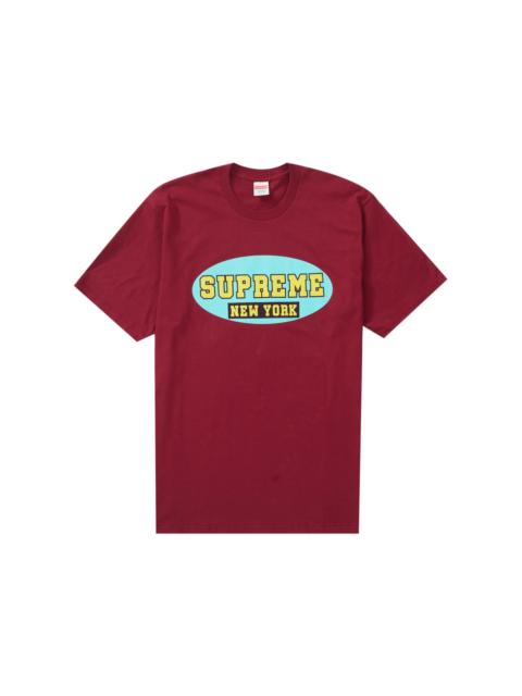 Supreme Supreme New York Tee Cardinal