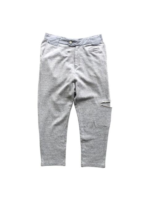 UNDERCOVER Vintage UNDERCOVER heathered with heat cut pocket sweatpant