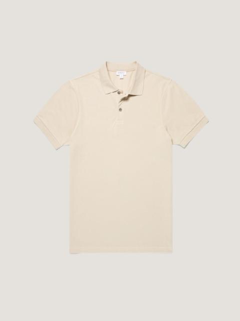 Sunspel Piqué Polo Shirt