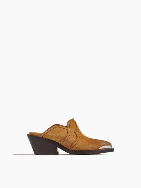 DOROTHEE SCHUMACHER Waxed Statement Mule in Camel