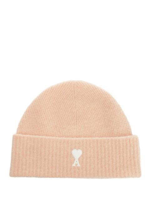AMI Paris Ami Women "Ami De Coeur" Beanie Hat