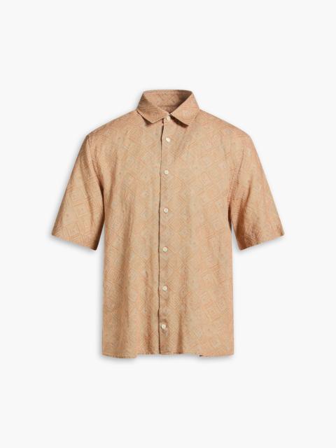 FRESCOBOL CARIOCA Castro printed linen shirt