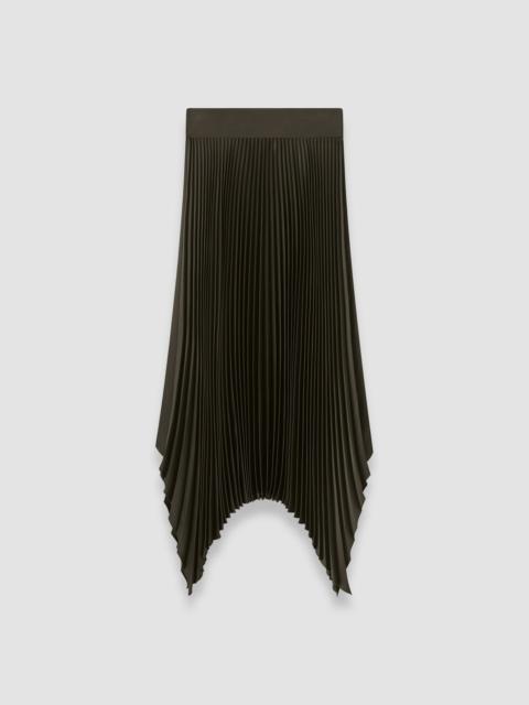 JOSEPH Ade Knit Weave Plissé Skirt