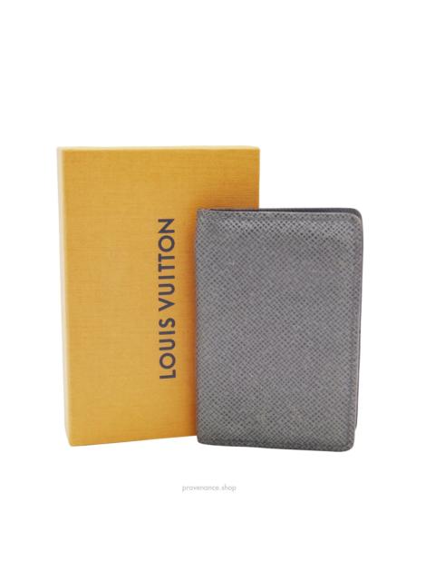 Louis Vuitton Louis Vuitton Pocket Organizer Card Holder Wallet - Taiga Glacier