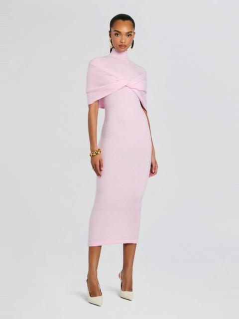 RETROFÊTE WISTERIA KNIT MIDI DRESS