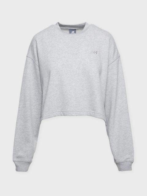 New Balance Sweatshirt Coastal Fleece Crew Grey