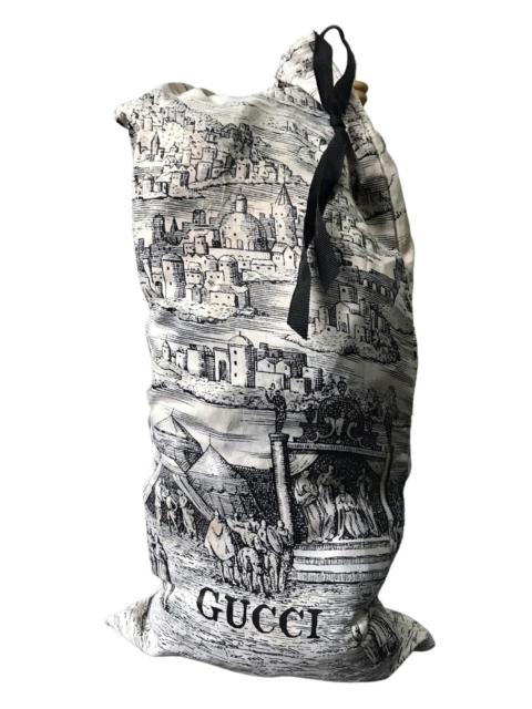 Other Designers Bag - Vintage Gucci Renaissance Jute Pouch