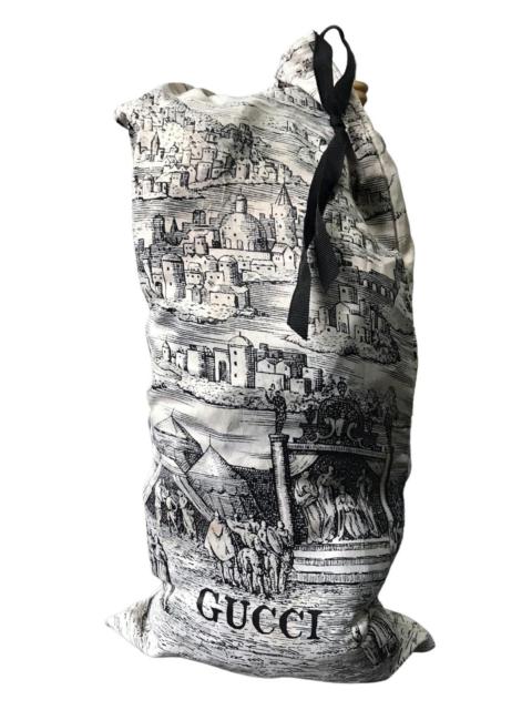 Other Designers Designer - Vintage Gucci Renaissance Jute Pouch