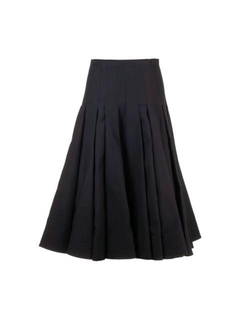 Valentino Valentino Garavani Pleated Panelled Skirt