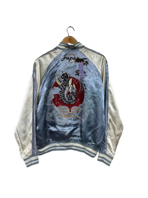 Other Designers Karakuri Tamashii - Karakuri Generation Rusty Embroidery Sukajan Jacket Revsible