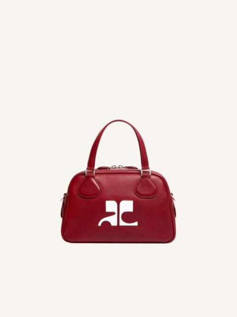 courrèges REEDITION LEATHER BOWLING BAG