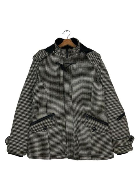 Other Designers Vintage - 🔥Vtg Hunting Jacket Mink Fur Hoodie Morgan Homme Japan