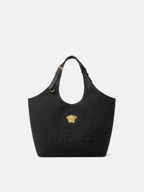 VERSACE La Medusa Canvas Tote