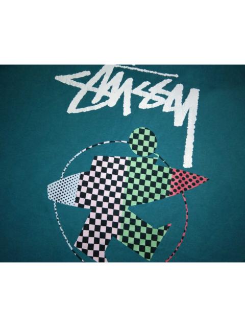 Stüssy 🏄Stussy Surfman Check / Beach Roots Tshirt surf streetwear