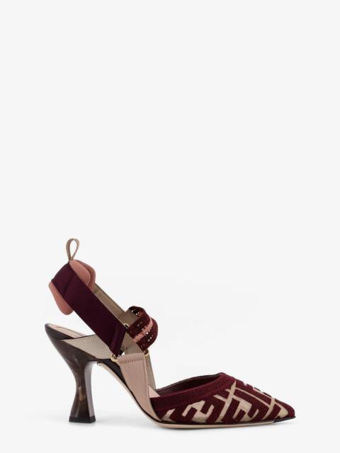 FENDI Colibrì Ff Fabric Pumps