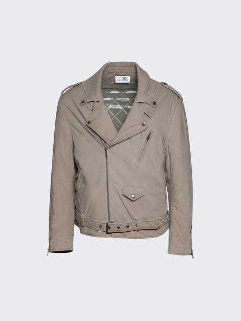 MM6 Maison Margiela Biker Jacket Dune
