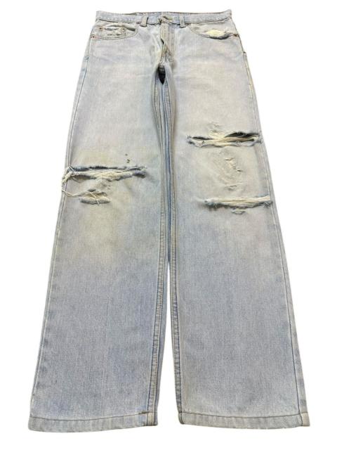 Other Designers Archival Clothing - Vintage 80s Levis 510 Faded Wash Distress Style Loose Jeans