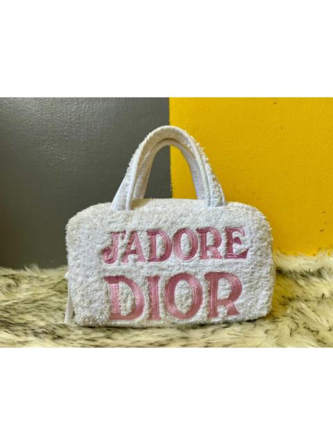 Dior Authentic Christian Dior J’adore Dior Terry Cloth Bag