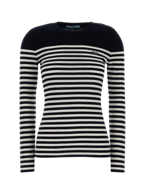 Prada Prada Women Embroidered Wool Sweater