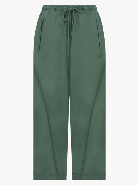 Y-3 LOOSE FIT CROPPED DRAWSTRING PANT | GREEN