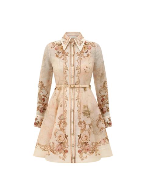 Zimmermann Memento Buttoned Mini Dress