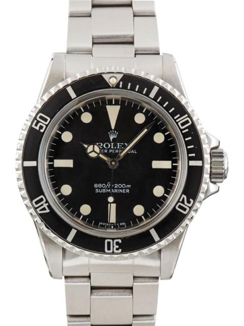 Vintage Rolex Submariner Ref 5513 Steel Oyster