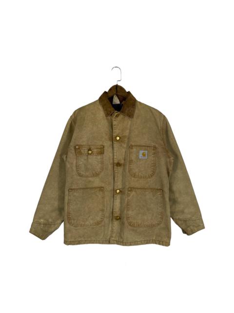 Other Designers Vintage 70s Carhartt Michigan Blanket Lined Chore Jacket
